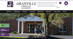 Desktop Screenshot of granvilleca.org
